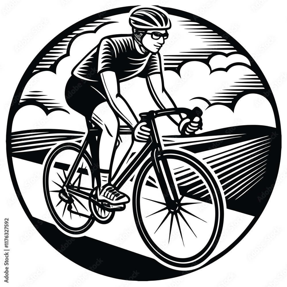 Naklejka premium bicycle vector