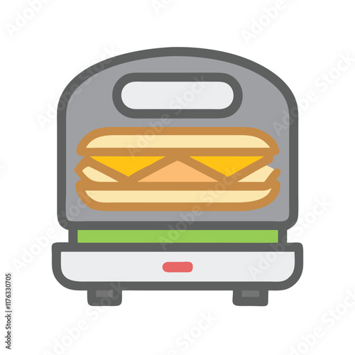 sandwich maker icon design