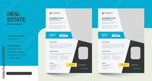 Real Estate Flyer Design Template
