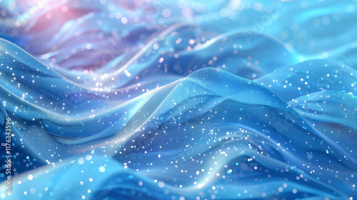 Abstract polygonal space low poly dark background with connecting dots and lines