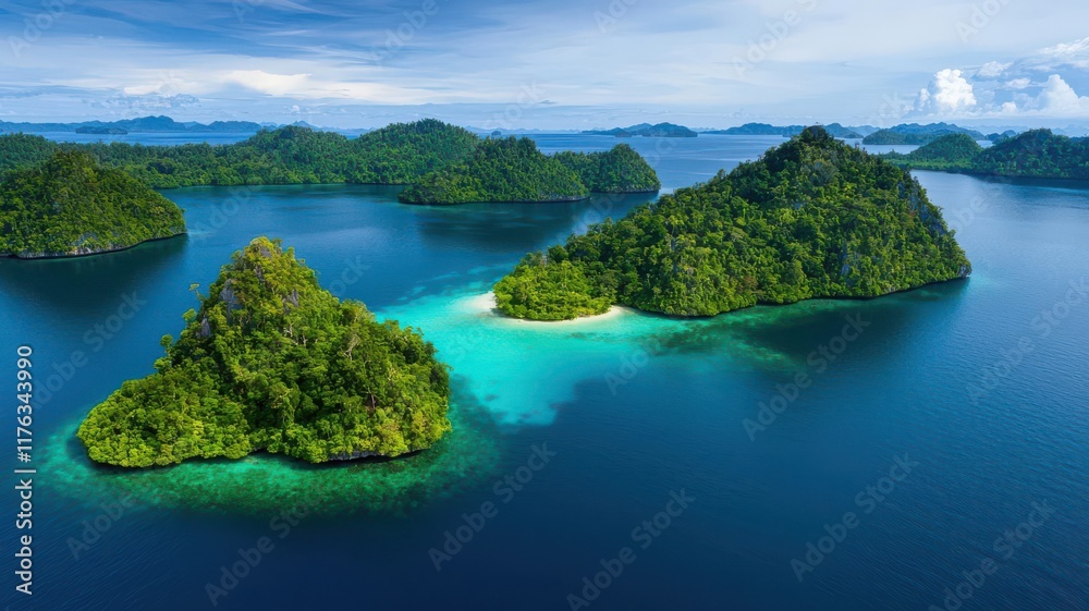 Obraz premium sustainable tourism concept. Marine Conservation Trips Organizing snorkeling or diving tours that educate tourists about coral reefs and marine ecosystems
