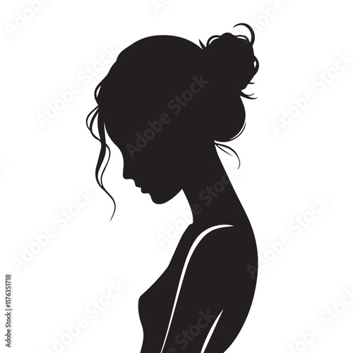 woman's day vector silhouette