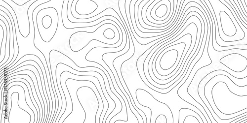 Background of topographic line contour map,Vintage outdoors style. World map Template,Luxury black abstract line art,web, geographic grid map vector illustration.vector geographic contour mounted map,