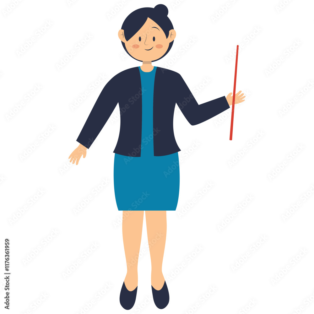 Professional Staff Character. People Labour Day Celebration. Vector Cartoon Illustration Professional Staff Character. People Labour Day Celebration. Vector Cartoon Illustration