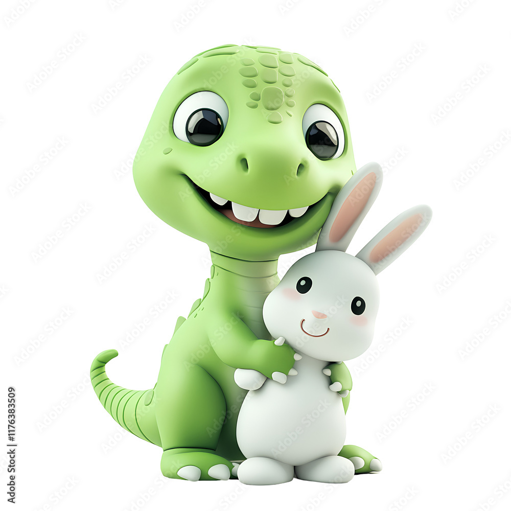 Fototapeta premium green alien monster