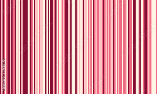 Elegant vertical stripes in varying shades of pink and cream create a sophisticated and versatile pattern. Ideal for backgrounds, textile designs, or any project needing a touch of modern femininity.