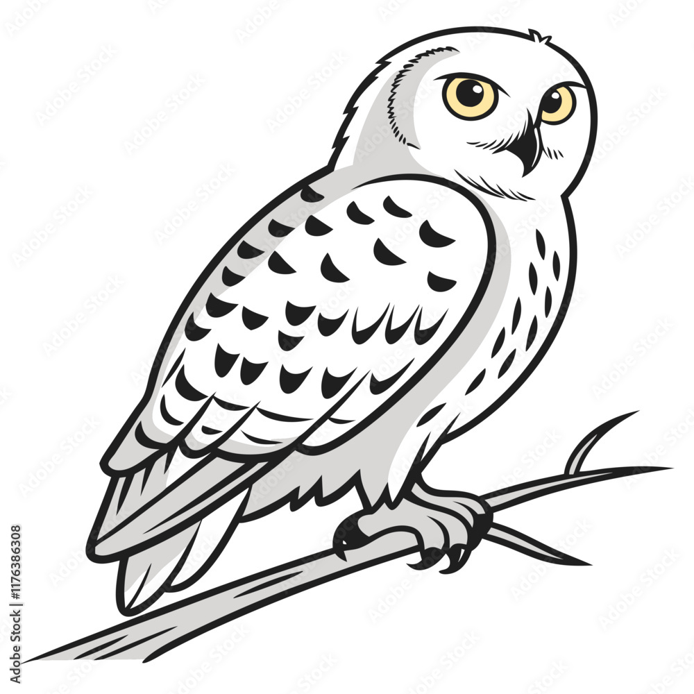 Fototapeta premium Snowy Owl
