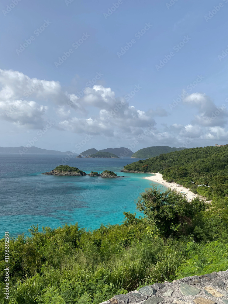 Fototapeta premium island in the sea