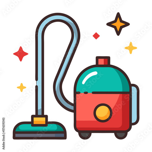 vacuum cleaner icon design