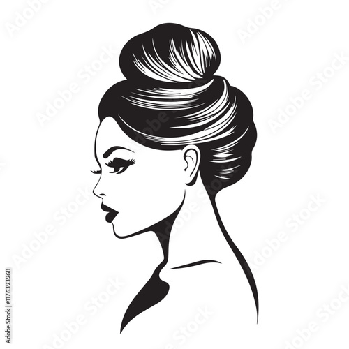 woman's day vector silhouette