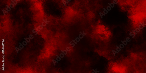 fogy and cloudy and grunge and blurry distressed abstract Watercolor Background Texture Dark Red Plum Magenta Abstract Art Sky, Modern abstract red texture, Red Smoke Like Cloud Wave Effect On Black.