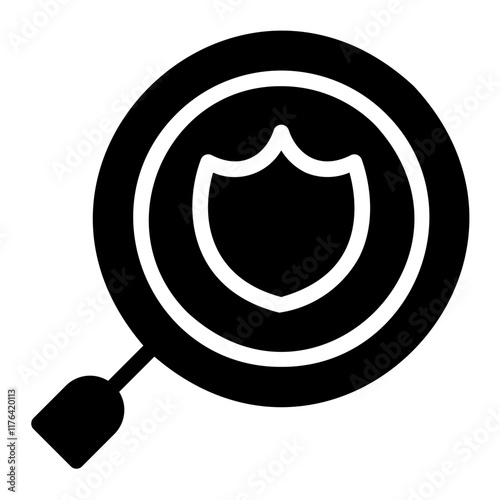 magnifying glass Solid icon