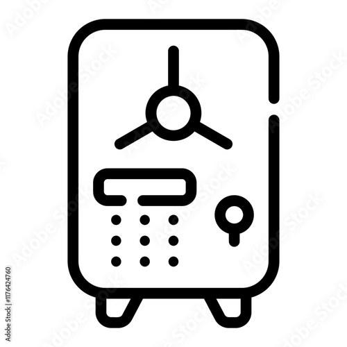 safebox Line Icon