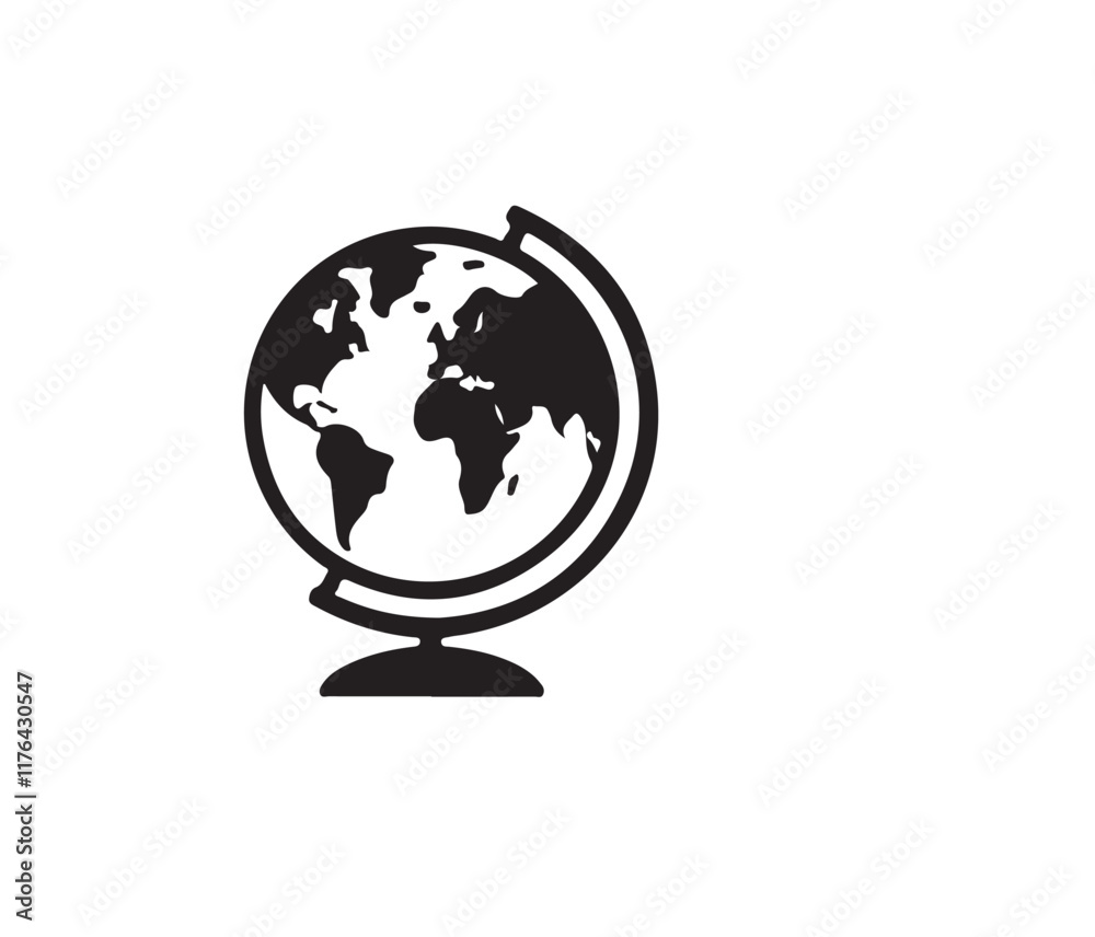 Global icon collection on white background Global icon collection on white background