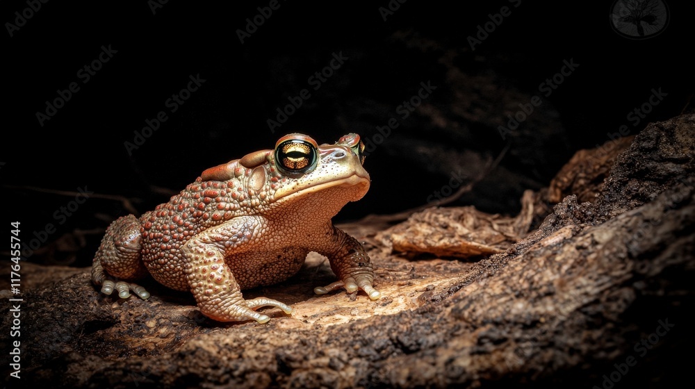 Fototapeta premium Stunning Toad Close Up Amphibian Reptile Wildlife Photography