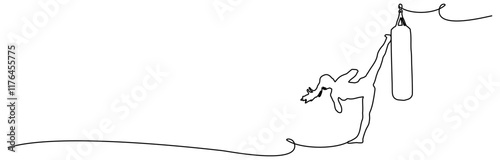 boxing sport illustration vector