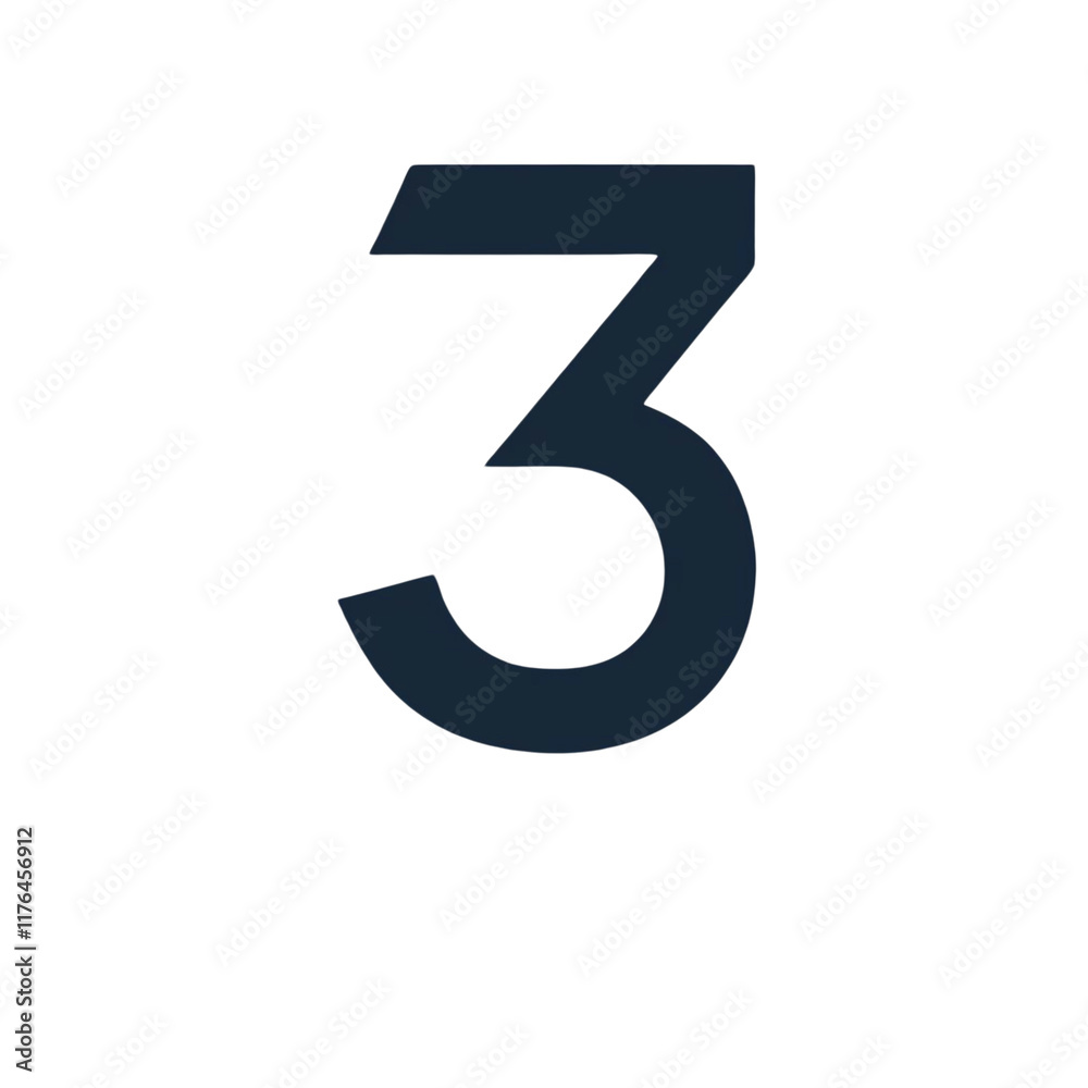 Numeric isolated on white background. Numeric isolated on white background.