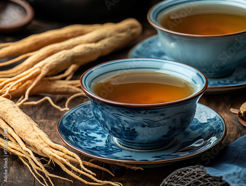 still life with a cup of tea