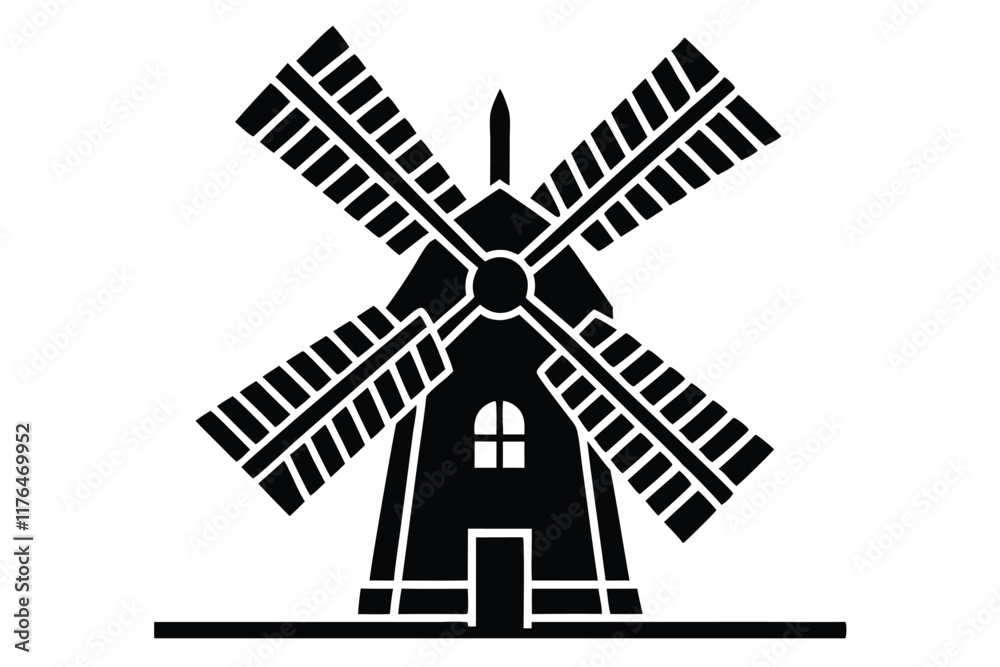 windmill illustration