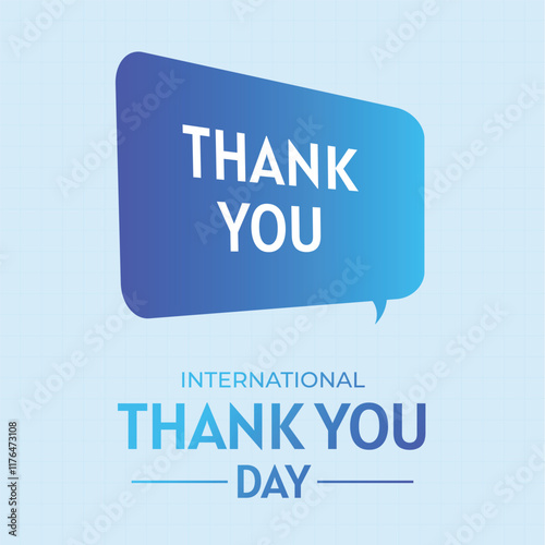 international thank you day poster for business social media 