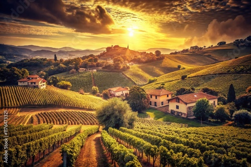 Vintage Jundiaí: Sun-Drenched Vineyards & Rolling Hills