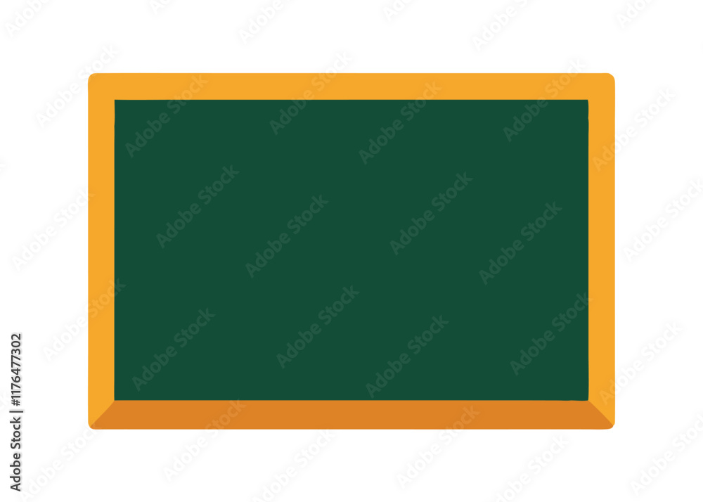 Chalkboard flat illustration on white background
Chalkboard flat illustration on white background