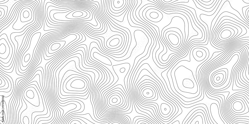 Topographic map background geographic line map with elevation assignments. Modern design with White background with topographic wavy pattern design.paper texture Imitation of a geographical map shades Topographic map background geographic line map with elevation assignments. Modern design with White background with topographic wavy pattern design.paper texture Imitation of a geographical map shades