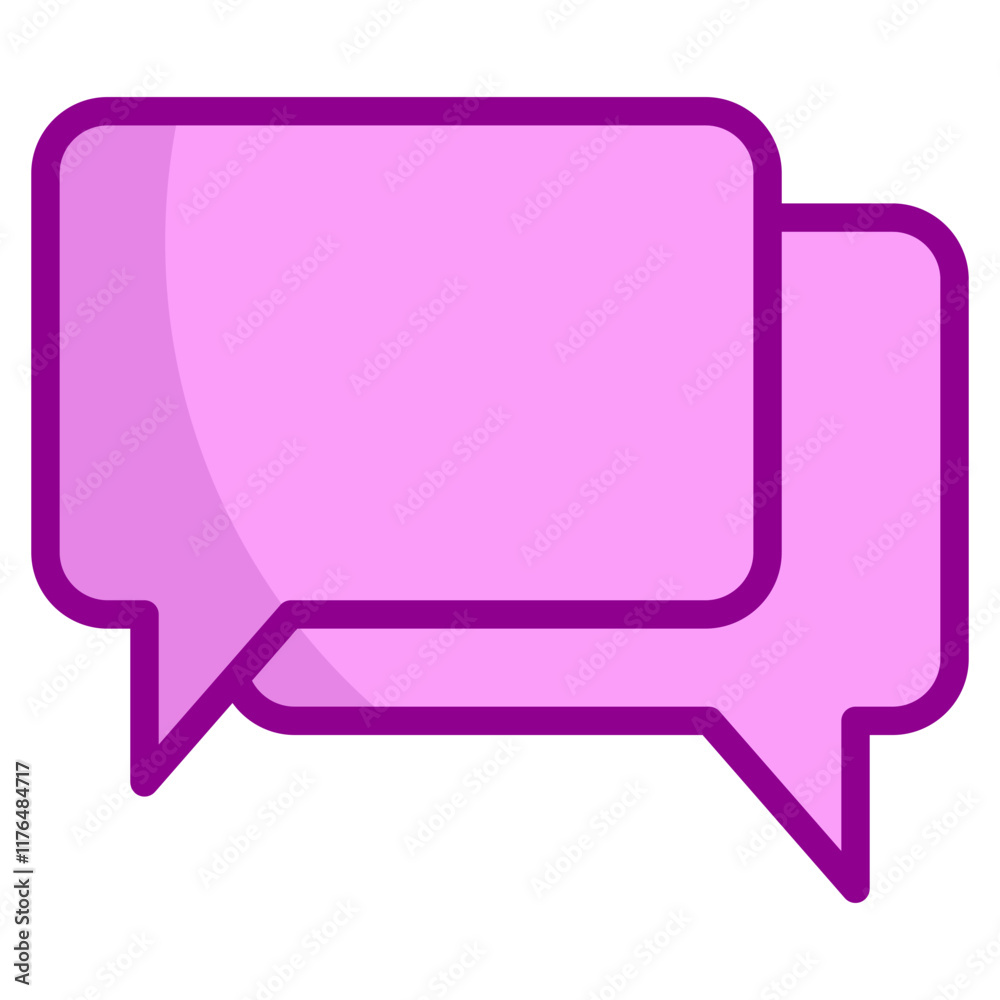 Naklejka premium Speech Bubble Icon
