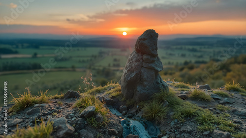 masterpiece, HDR, UHD, 12k, photorealistic, DLSR, D800, pouring picture, sunrise of a wunderfull micro world photo