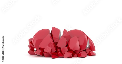 Falling broken heart