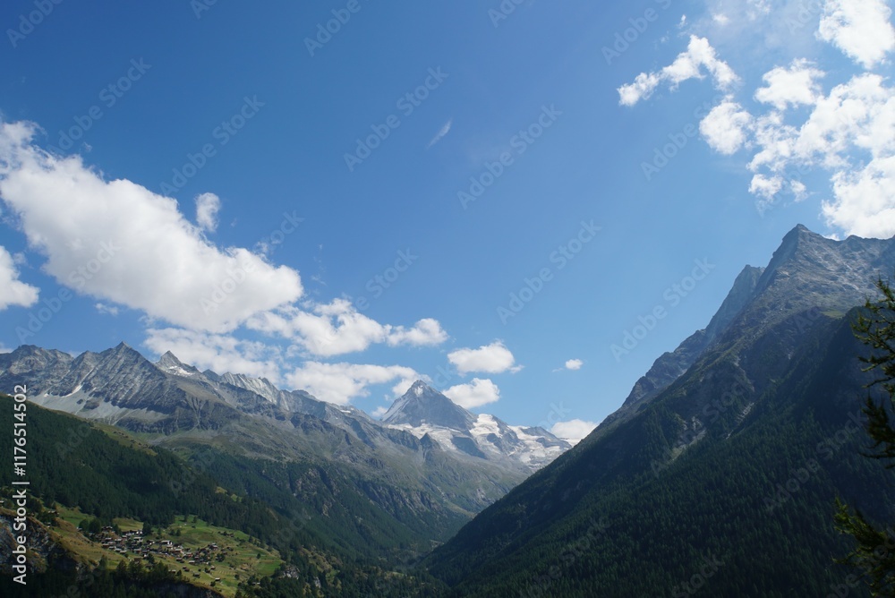 Obraz premium Landscape of Swiss Alps - Switzerland