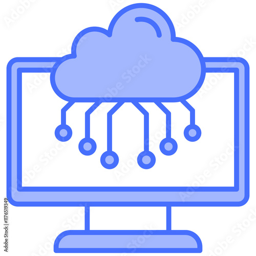 Cloud Computing Icon