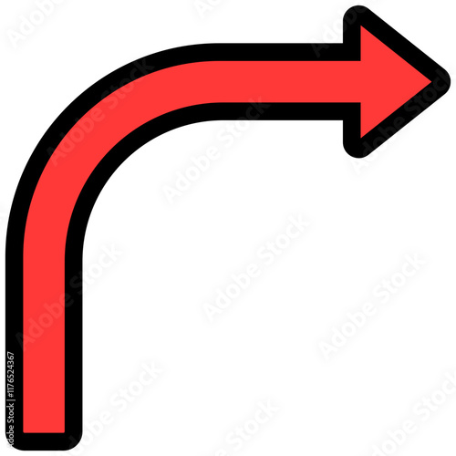 Turn Right Icon