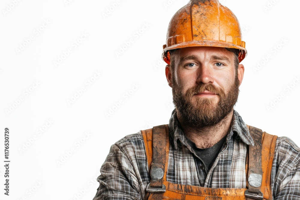 A Dedicated Laborer Demonstrating Grit while Working at a Construction Site under the Bright Midday Sun A Dedicated Laborer Demonstrating Grit while Working at a Construction Site under the Bright Midday Sun