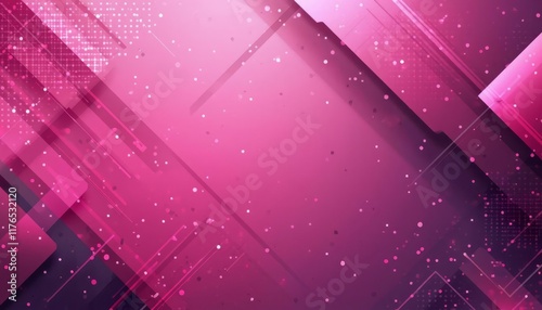 Pink Abstract Geometric Background, Best Practices for Website