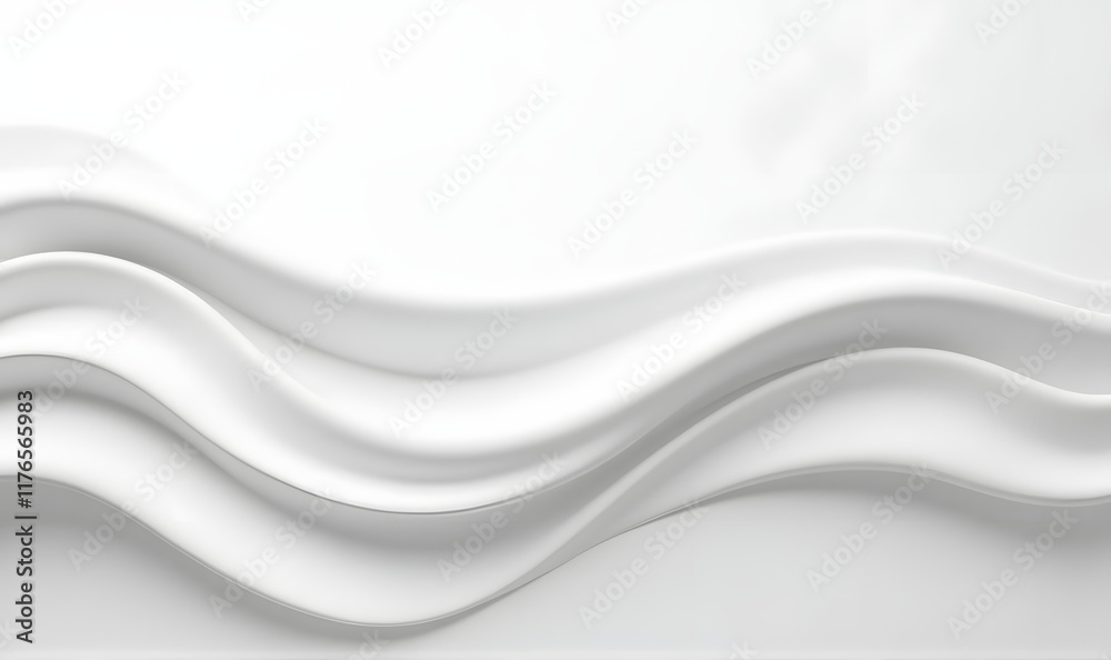Abstract White Background with white Waves and Smooth Digital Flow, High Quality Wallpaper Design, Generative Ai Abstract White Background with white Waves and Smooth Digital Flow, High Quality Wallpaper Design, Generative Ai