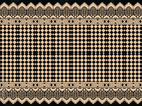 Energetic designs Border ideal for statement fashion, bold wall art, and decorative textiles.