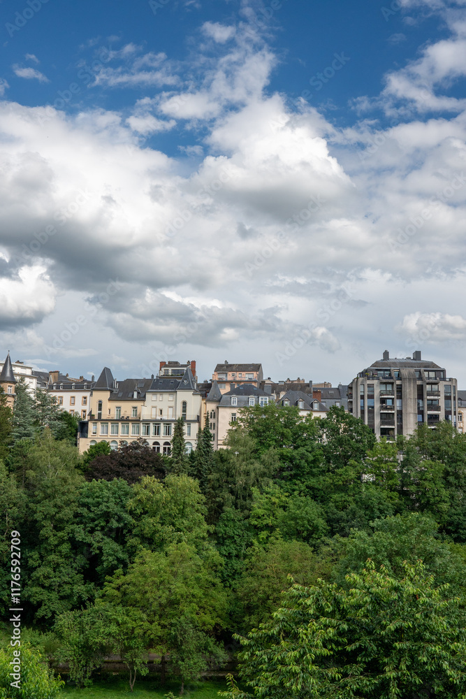 Fototapeta premium ヨーロッパの街並み ルクセンブルク