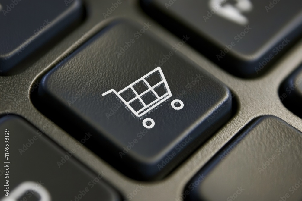 shopping button on keyboard shopping button on keyboard