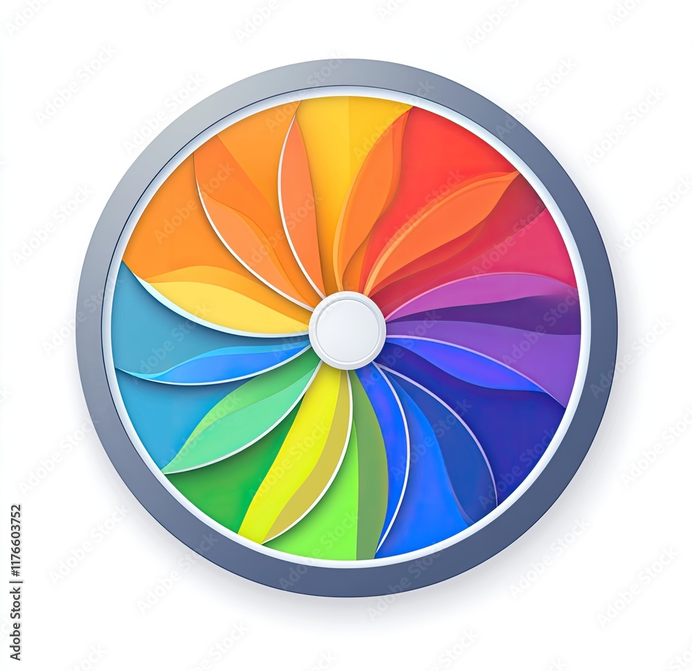 Obraz premium color palette guide