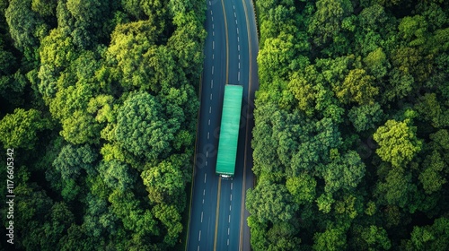 Sustainable Operations: Green Logistics Center with Eco-Friendly Cargo Management Solutions