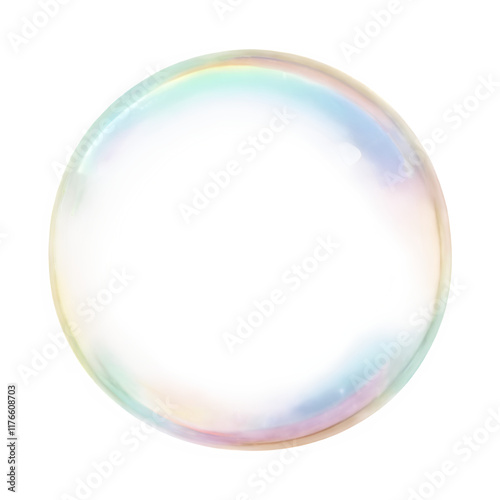 soap bubble colorful isolated on white PNG bubble transparent bubbles photo