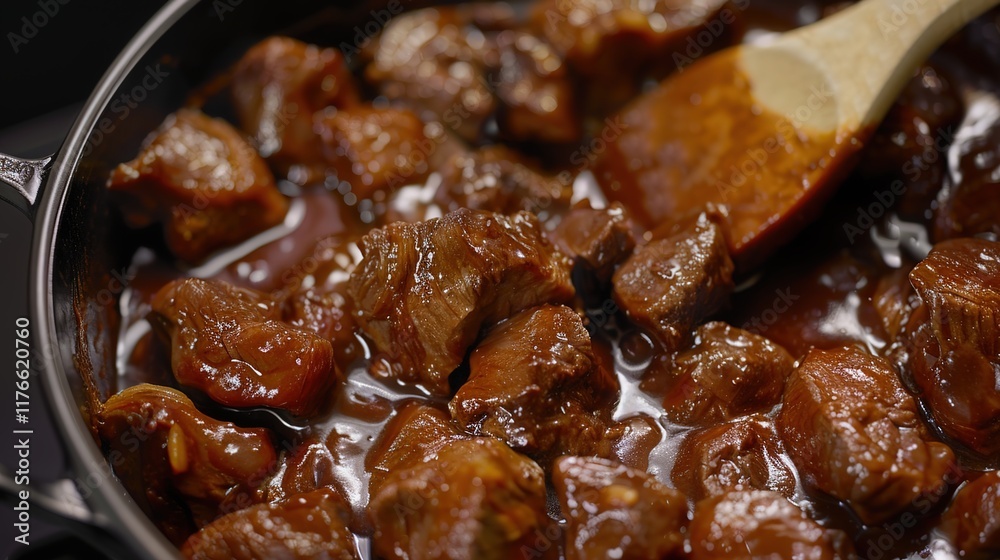 Tasty braised pork in brown sauce, with chunks of tender, succulent pork, a rich and savory sauce, and a touch of aroma. A classic and beloved dish. Tasty braised pork in brown sauce, with chunks of tender, succulent pork, a rich and savory sauce, and a touch of aroma. A classic and beloved dish.