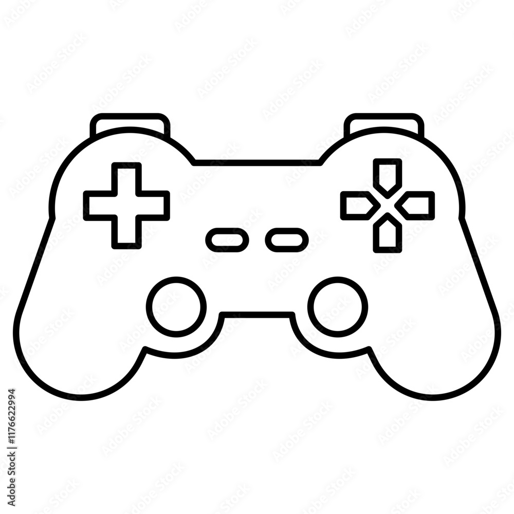 Obraz premium video game controller icon