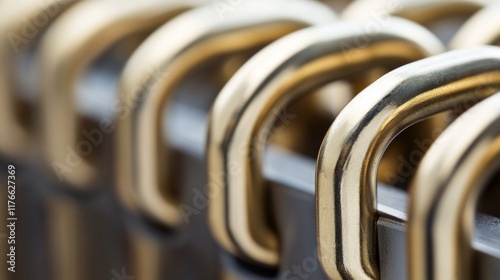 Cybersecurity Digital Technology Security 3D Illustration