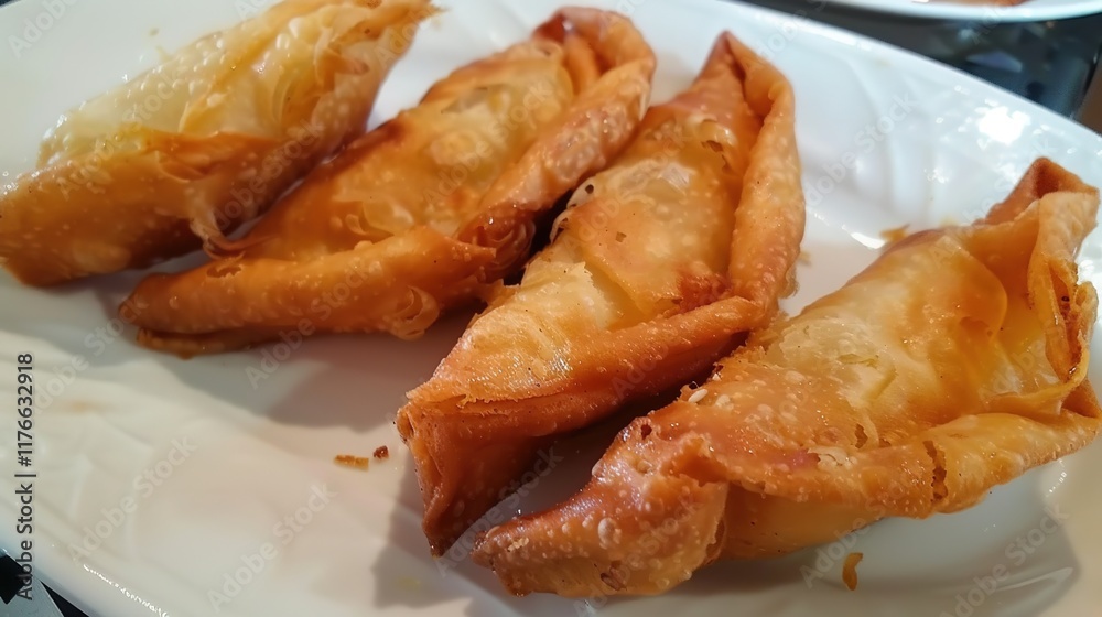 :Delightful fried spring rolls with crispy golden - brown exteriors, filled with fresh and colorful ingredients, ready to be savored. A popular and scrumptious snack. :Delightful fried spring rolls with crispy golden - brown exteriors, filled with fresh and colorful ingredients, ready to be savored. A popular and scrumptious snack.