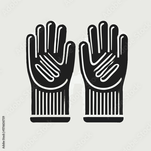 gloves vecctor