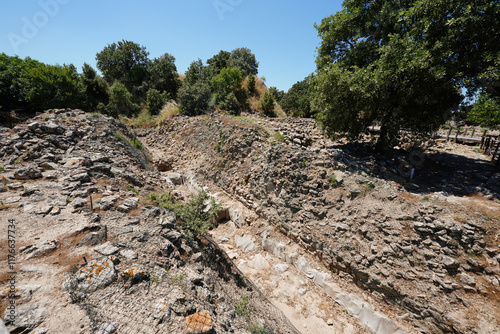 Troy ancient city in Canakkale, Turkiye