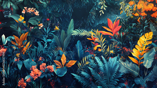 flora with natural details captured in their untamed habitat 