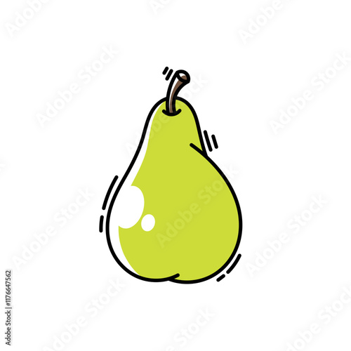 pear vector illustrarion